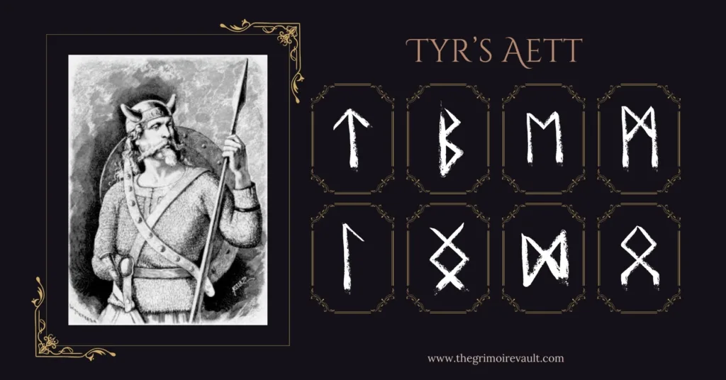 Tyr's Aett Runes